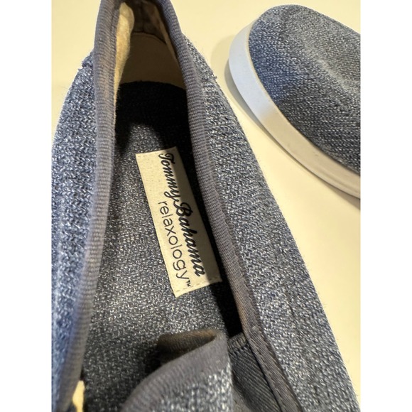 Tommy Bahama Acklins Relaxology Slip On Loafers 10 Blue Heather Textile New main image 9
